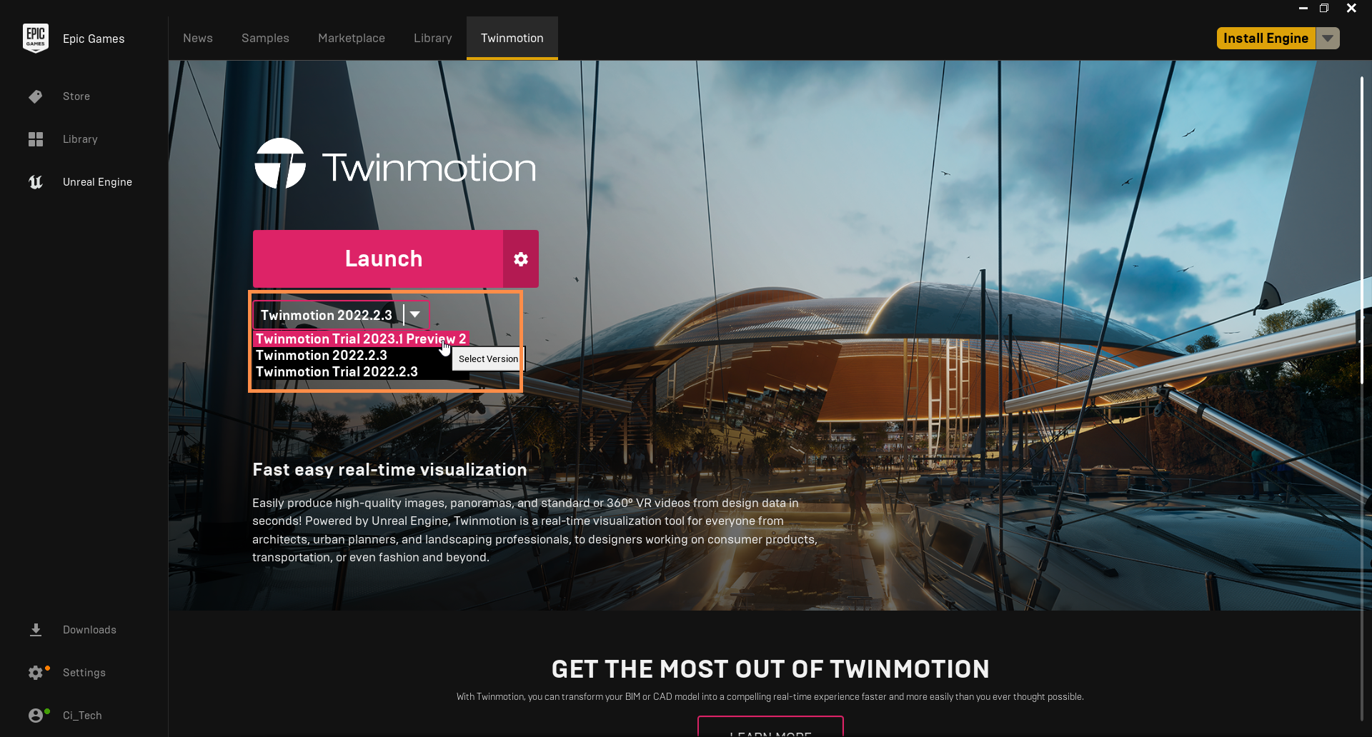 how to uninstall twinmotion